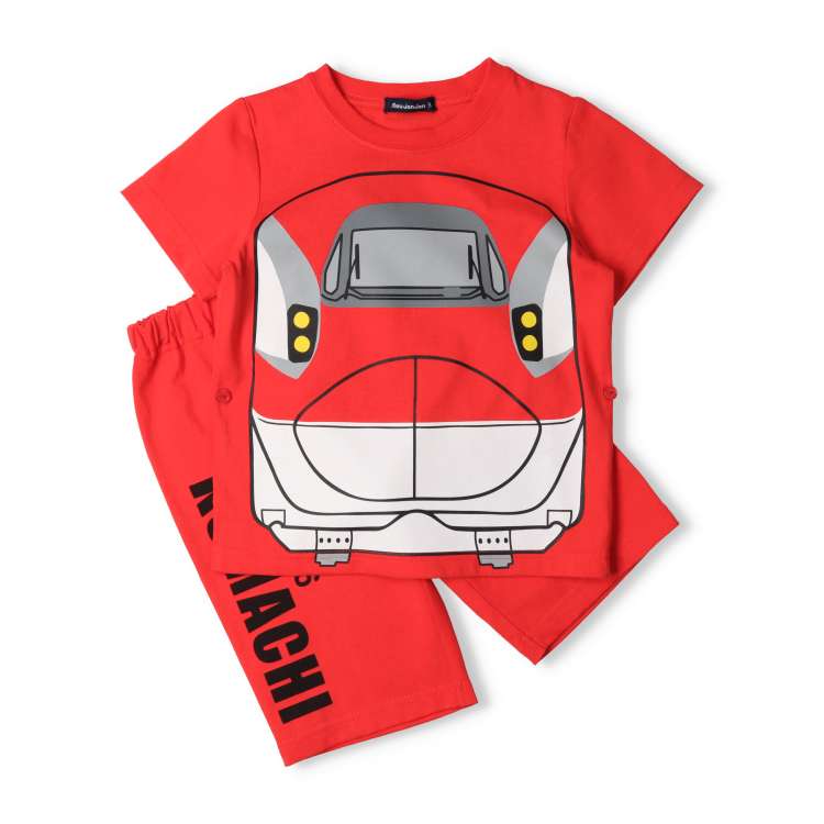 JR Shinkansen Train Cosplay Short Sleeve Pajamas