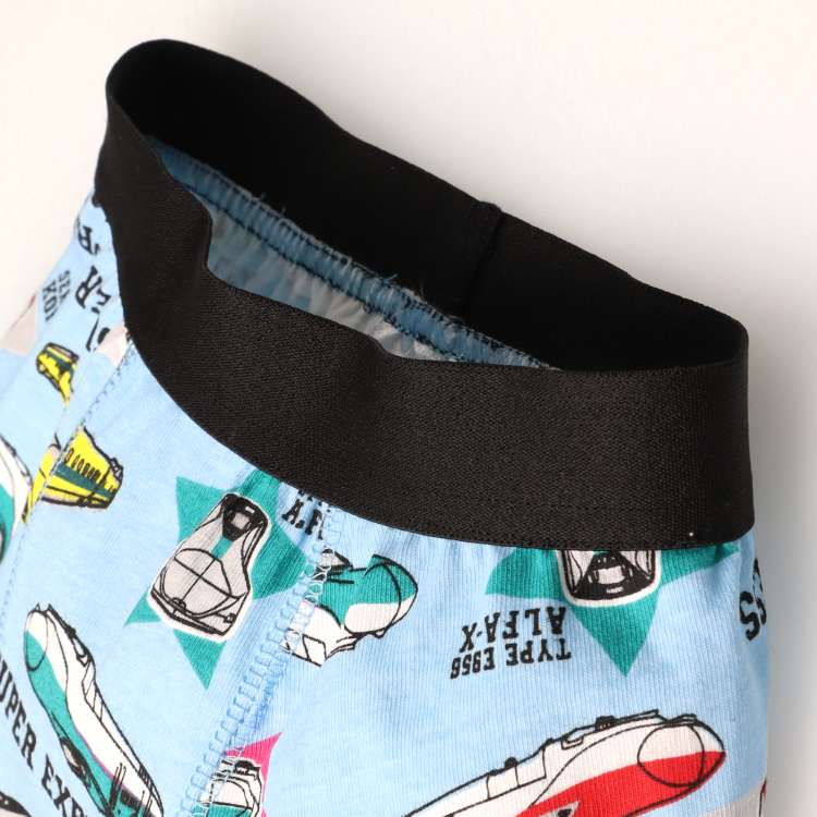 JR Shinkansen train pattern boxer shorts and underwear