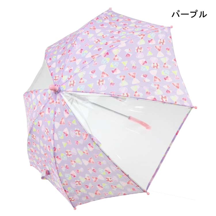 Flower and ribbon pattern umbrella