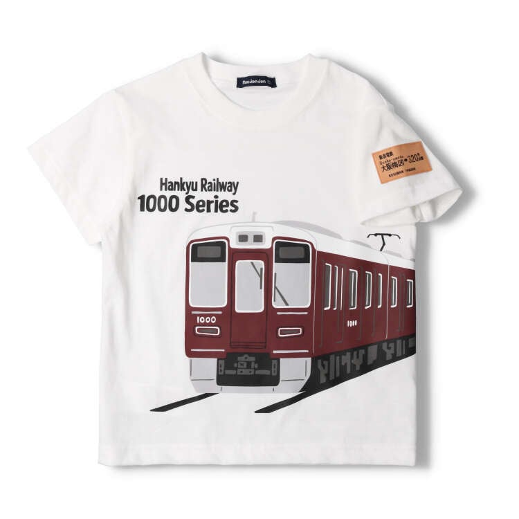 阪急電車プリント半袖Tシャツ