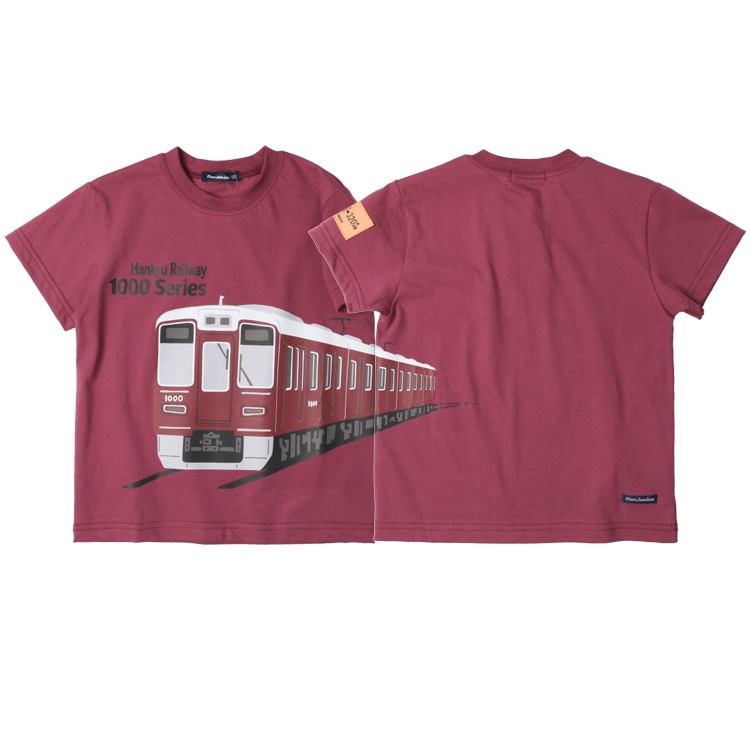 阪急电车印花短袖T恤