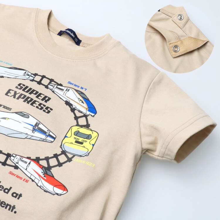 JR Shinkansen train group short-sleeved T-shirt