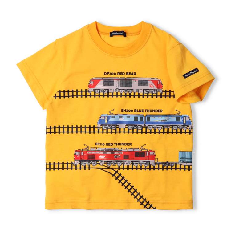 JR freight train track connection short-sleeved T-shirt