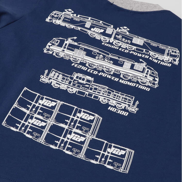 JR货运列车短袖T恤