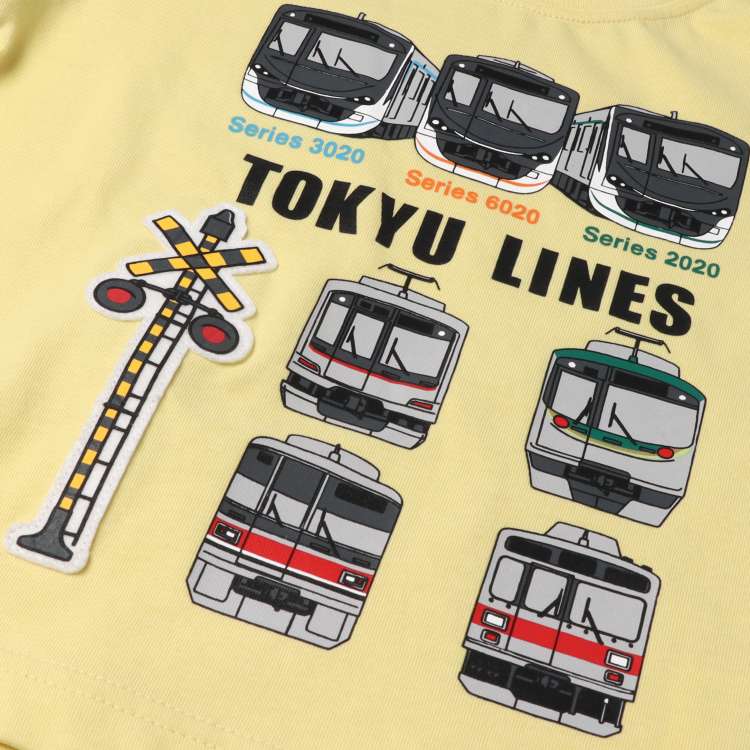 【ネット限定】東急電鉄電車大集合半袖Tシャツ