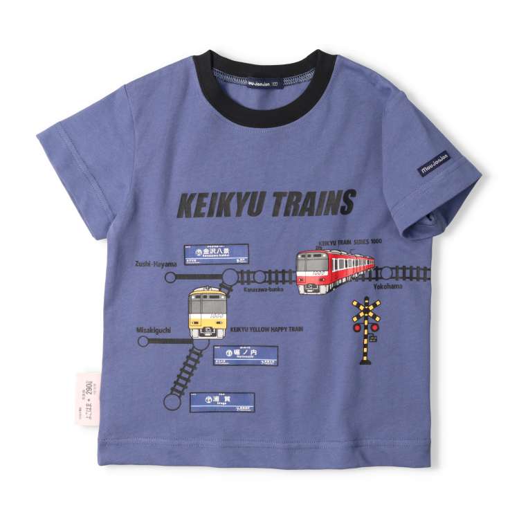[仅限在线]京急电铁列车路线图短袖T恤