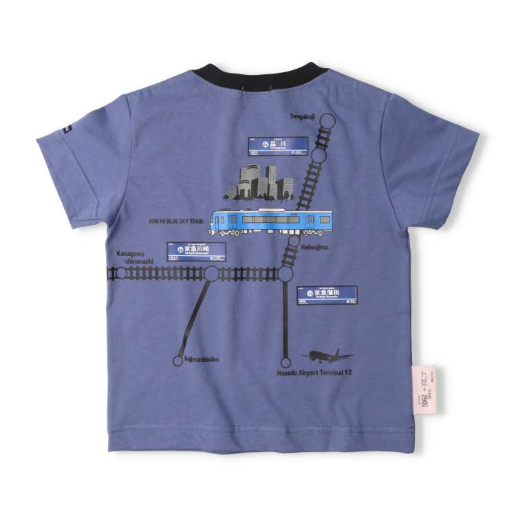 [仅限在线]京急电铁列车路线图短袖T恤
