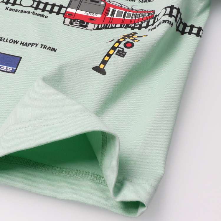 [Online only] Keikyu Railway Line Map Short Sleeve T-Shirt
