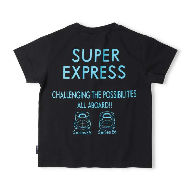 [Online only] JR Shinkansen train gimmick short-sleeved T-shirt