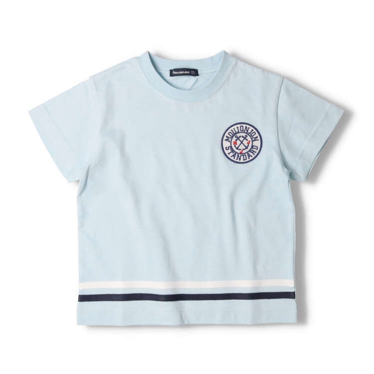 Short sleeve T-shirt with patch