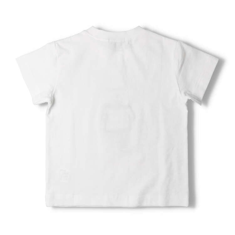 Bear print short sleeve T-shirt