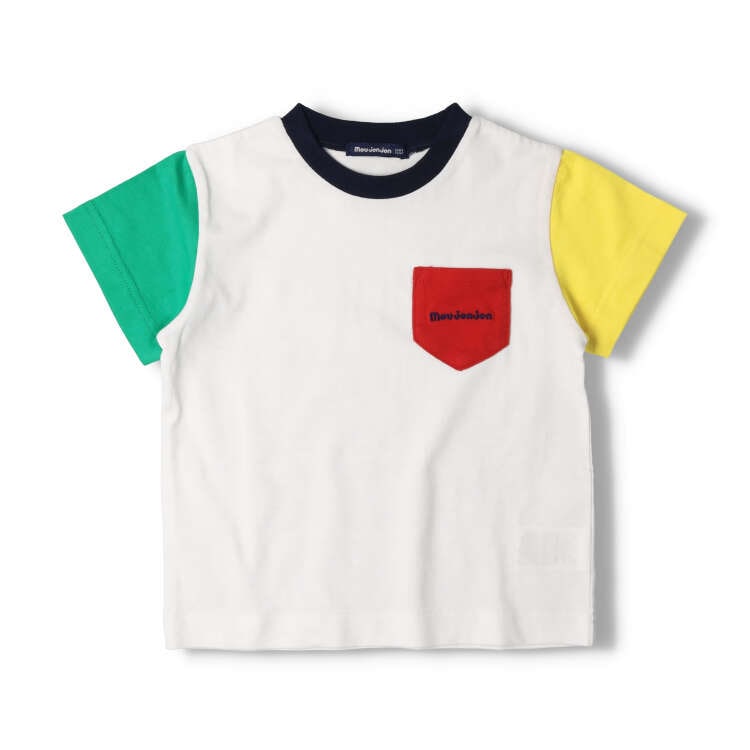 Crazy color scheme short sleeve T-shirt
