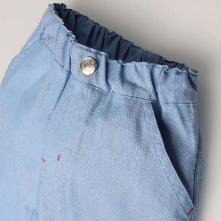 弹力工装裤 6/4 长度短裤