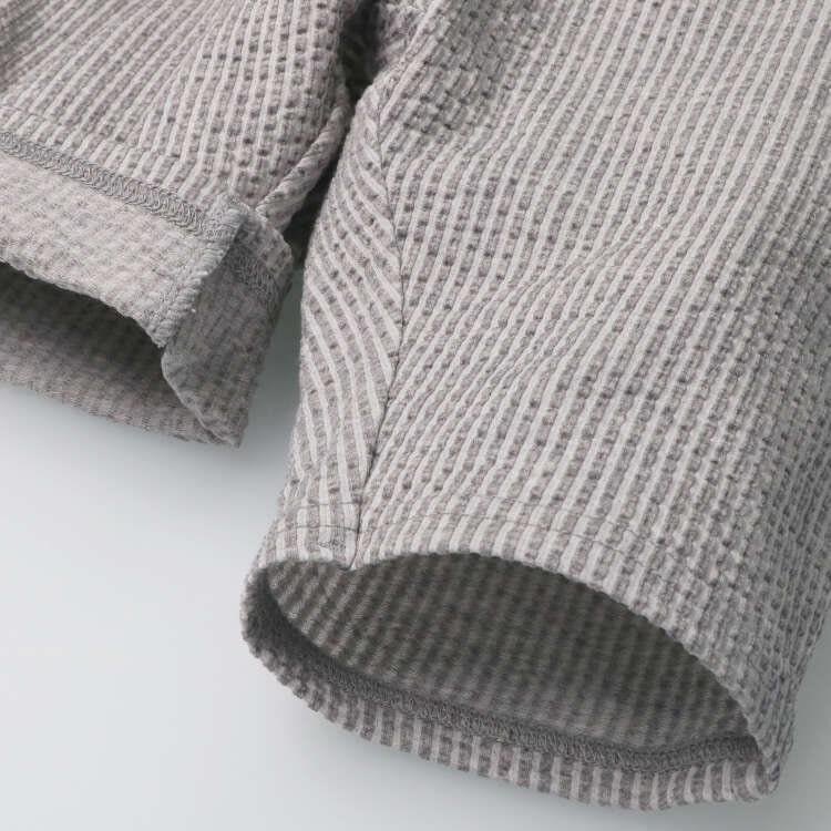 Knit soccer sarouel half-length shorts