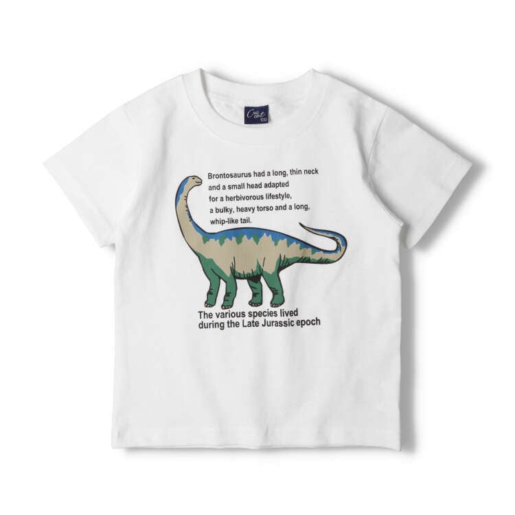 恐龙印花短袖T恤