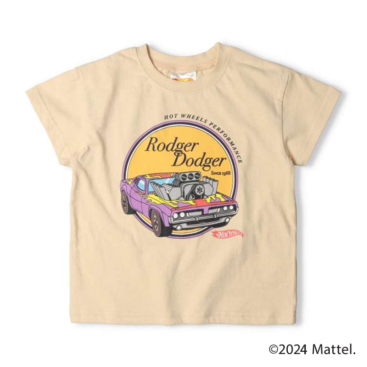 [Hot WHeeLs] Hot Wheels car print short sleeve T-shirt