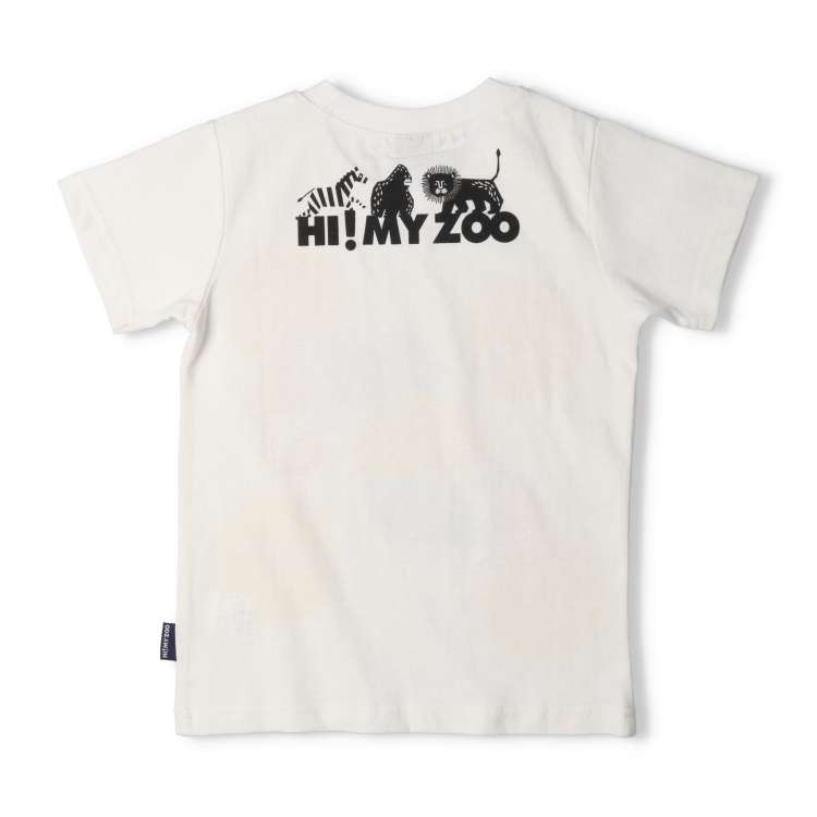 [你好！ MY ZOO]变色龙印花短袖T恤