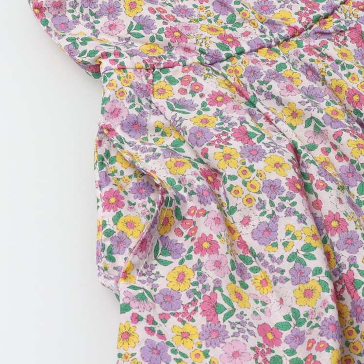 Small floral print sleeveless dress