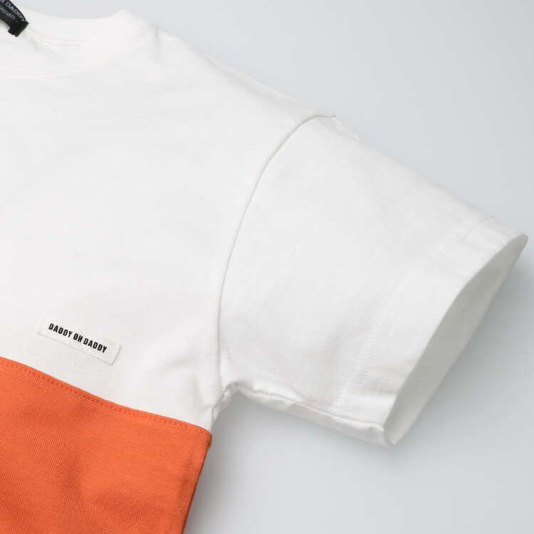 Color scheme switching short sleeve T-shirt (140cm-160cm)