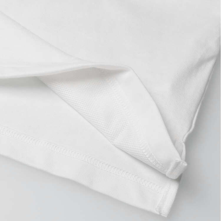 ロゴアップリケ刺繍半袖Tシャツ(140cm-160cm)