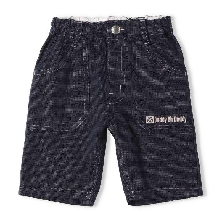 Banshu-ori dobby 5/8 length shorts (con, 130cm)