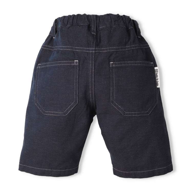 Banshu woven dobby half length shorts