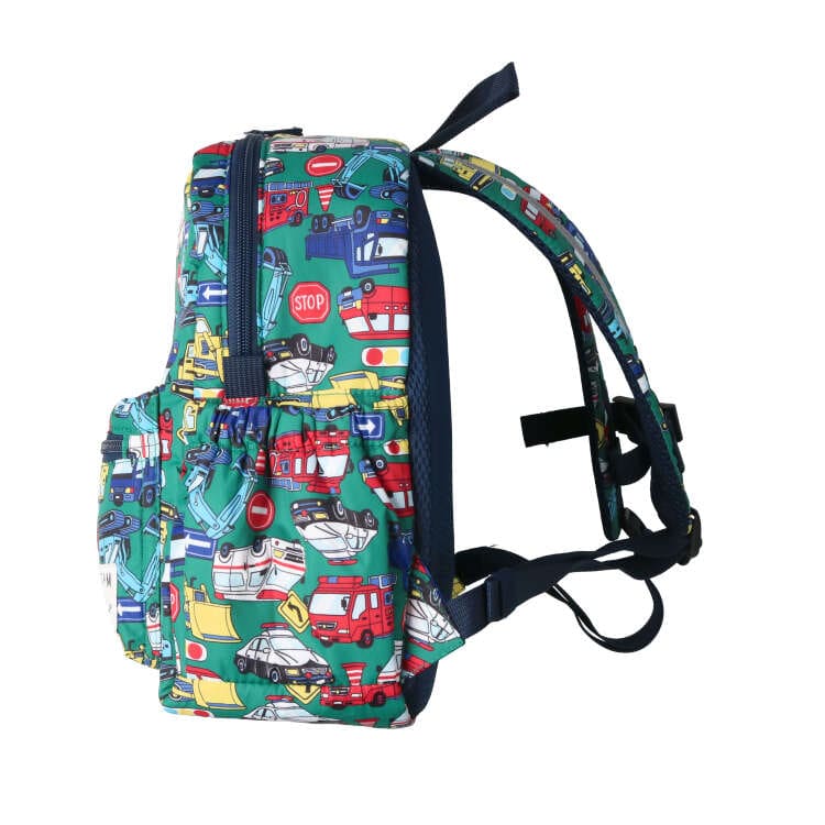 Floral pattern/bear/working car/dinosaur water-repellent bonding backpack