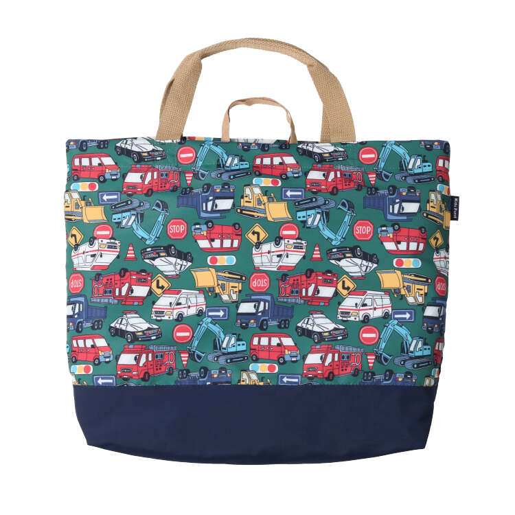 Working car/dinosaur pattern lesson bag