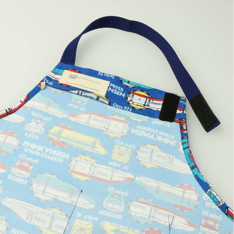 JR Shinkansen train pattern apron