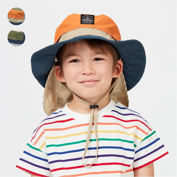 配色撥水ハット・帽子 | 子供服・ベビー服の通販はこどもの森 配色撥水ハット・帽子 | 子供服・ベビー服の通販はこどもの森