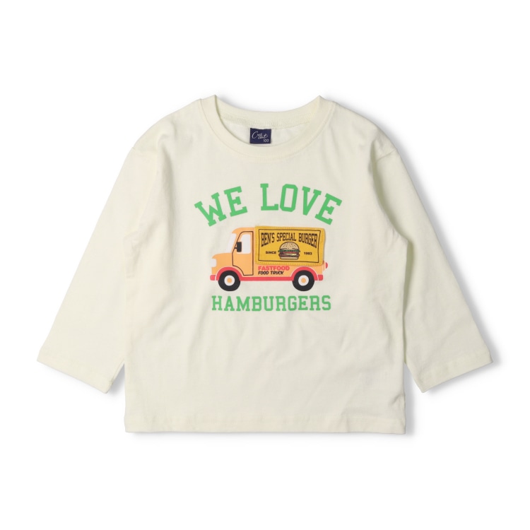 トラック車仕掛け付き長袖Ｔシャツ