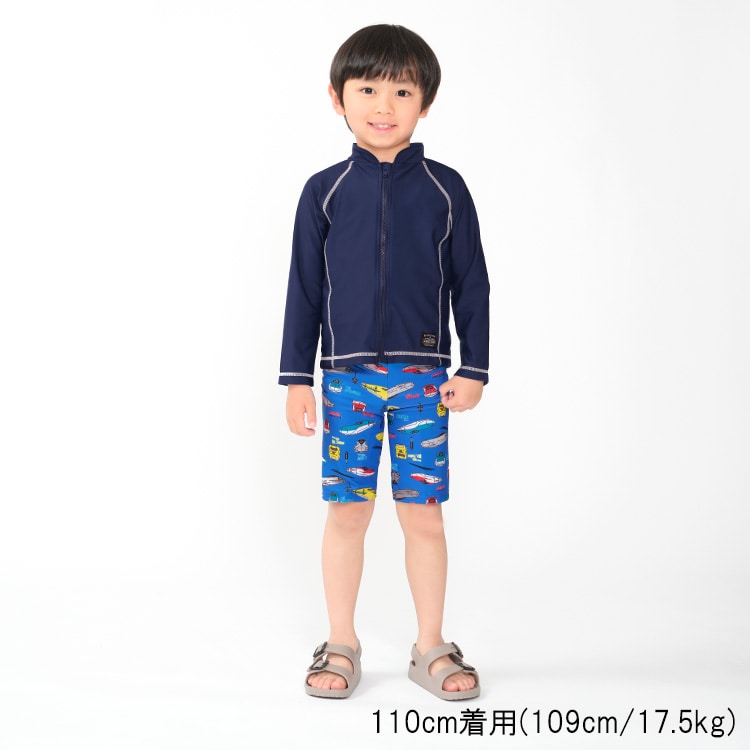 JR新幹線列車圖案泳褲/泳衣