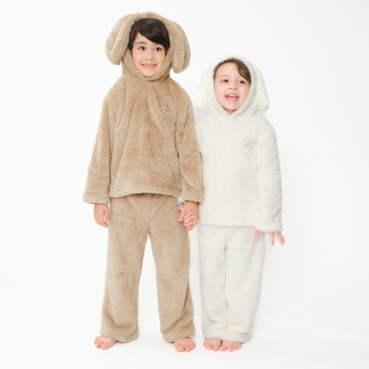 Animal fleece pajamas