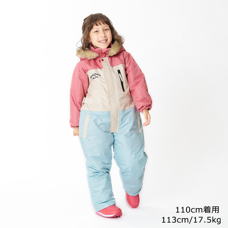 無地切り替えスノーコンビ・スキーウェア | 子供服・ベビー服の通販は 