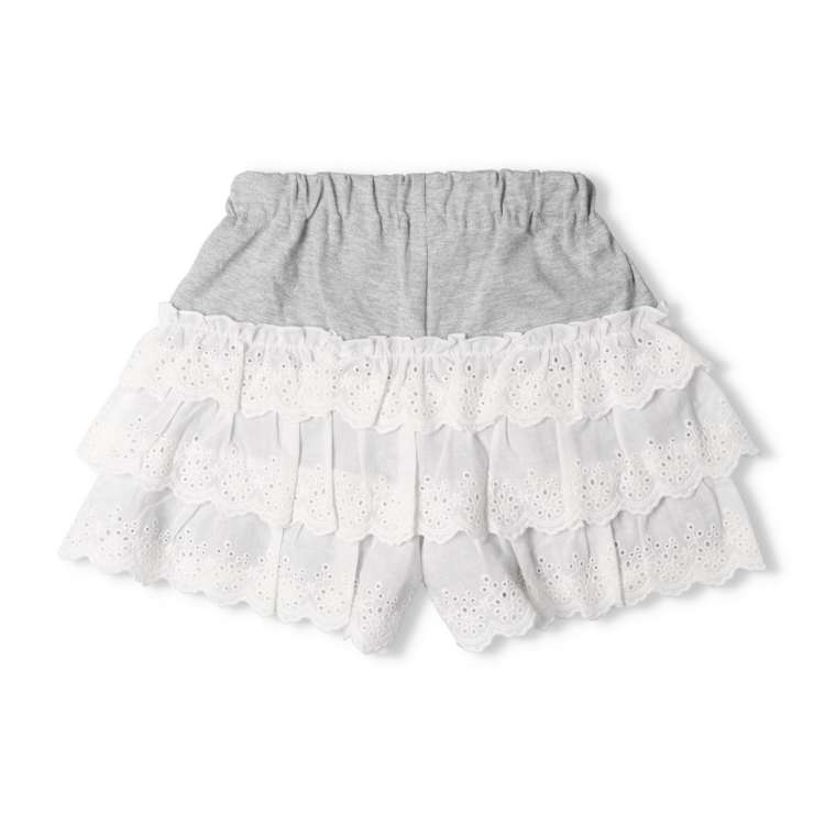 Lace frill shorts