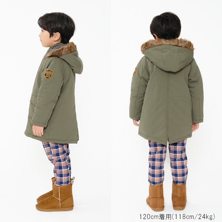 Mod-style padded jacket/coat