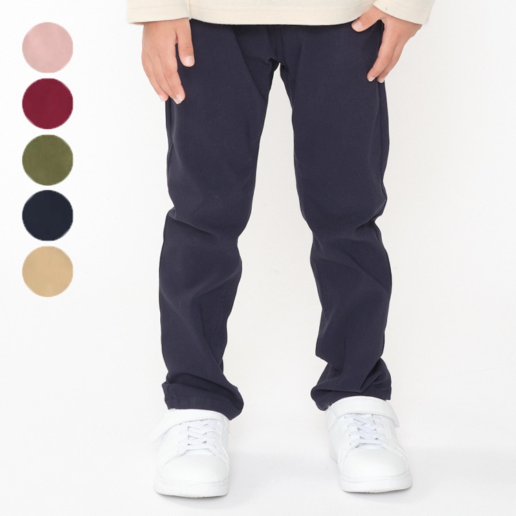 Stretch twill skinny pants