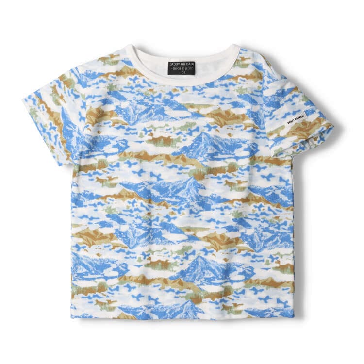 All-over pattern short sleeve T-shirt