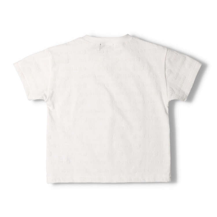 3D logo all-over print short-sleeved T-shirt