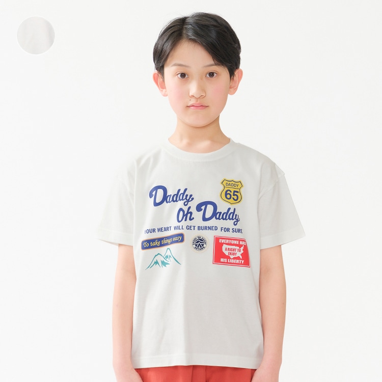アウトドアグラフィック裏毛トレーナー(140-160cm) | 子供服