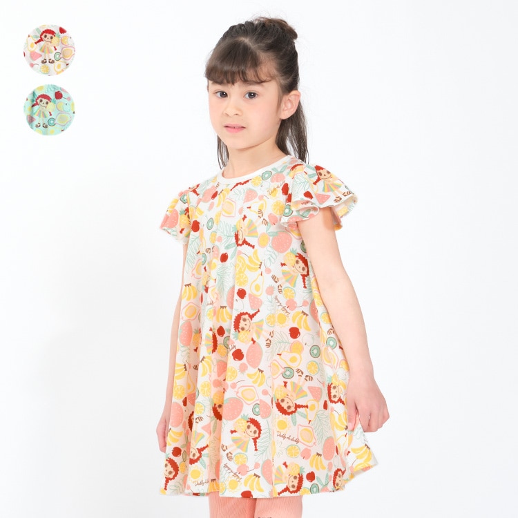 Dadiko 水果图案连衣裙（白色，110cm）