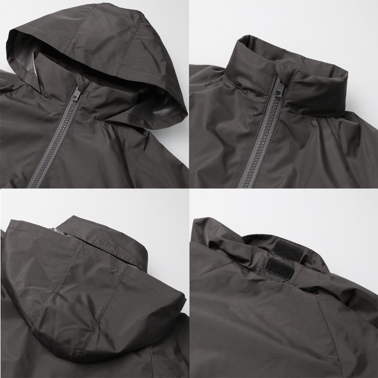 Windproof jacket with reflector