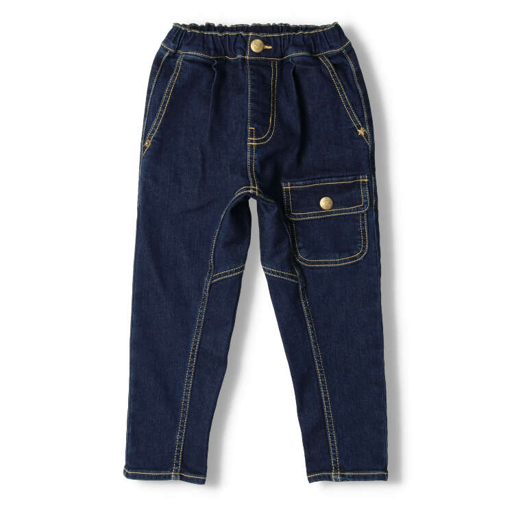 POWDER STRETCH DENIM PANTS