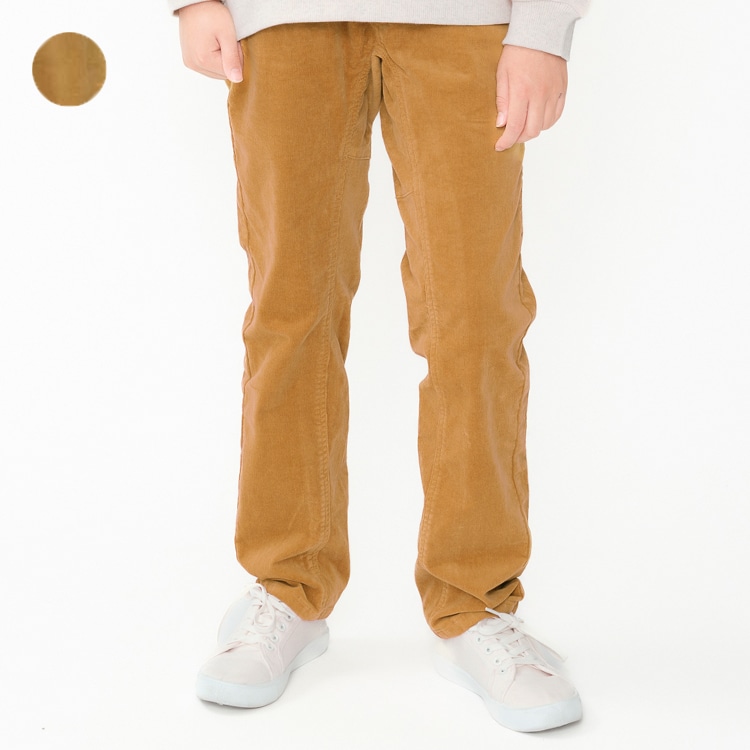 Stretch corduroy pants (140-160cm)