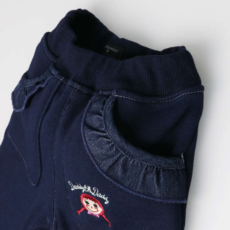 Dadiko embroidery super warm brushed lining pants