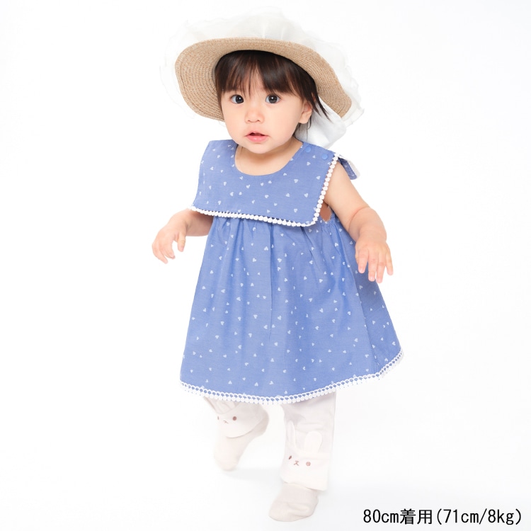 ハート柄チュニック | 子供服・ベビー服の通販はこどもの森