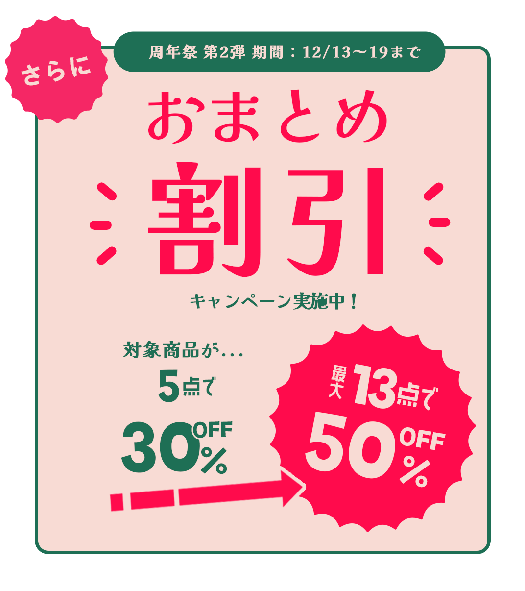 13周年祭開催中！13万円分ポイントを抽選130名様で山分けキャンペーン！｜こどもの森e-shop